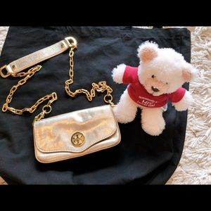 Tory Burch METALLIC MINI BAG